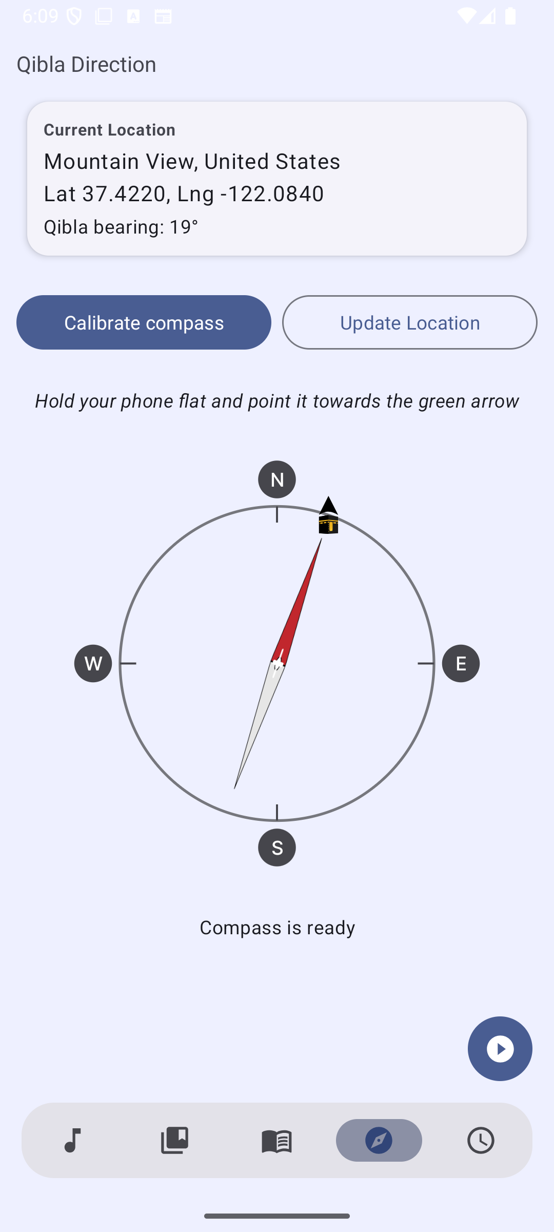 Qibla Compass
